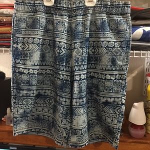 Zumba Blue Men Shorts Sz Medium / Mr. Right